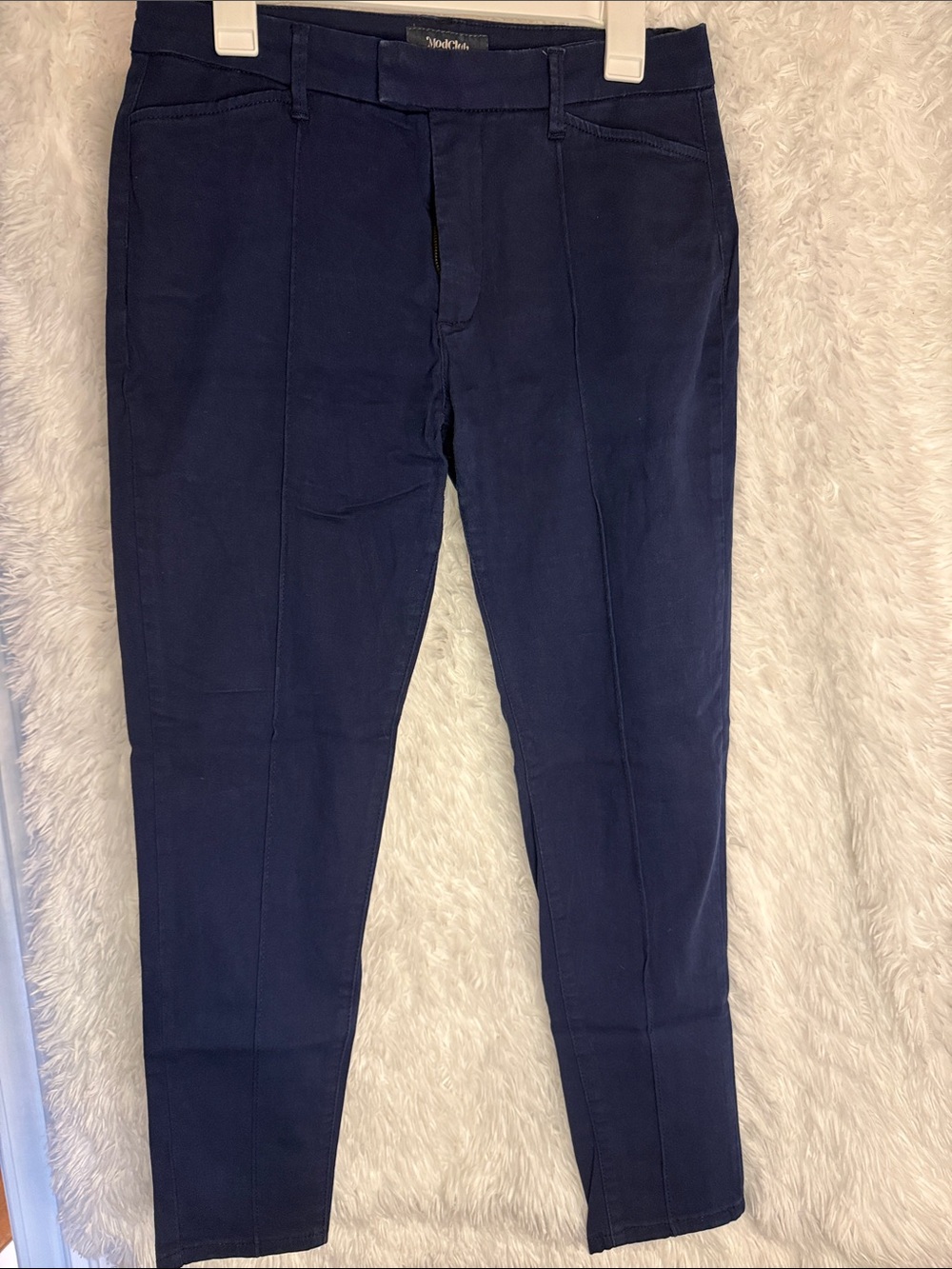 Modcloth Navy Blue Slim Chinos